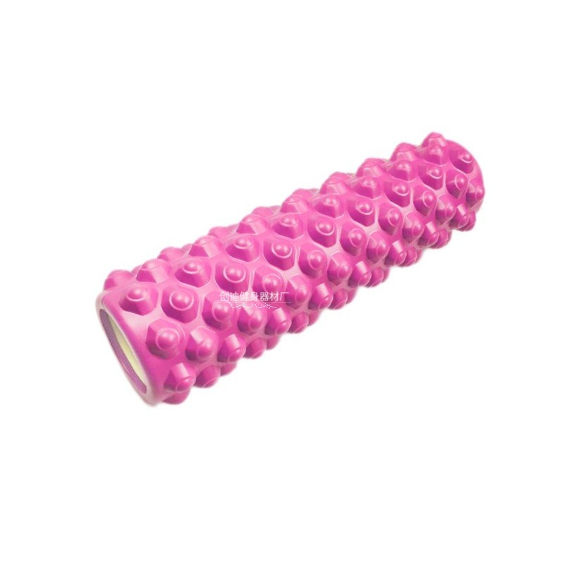 Picture of EVA hollow yoga column 45cm extended foam shaft muscle relaxation massage stick roller Mace factory wholesale