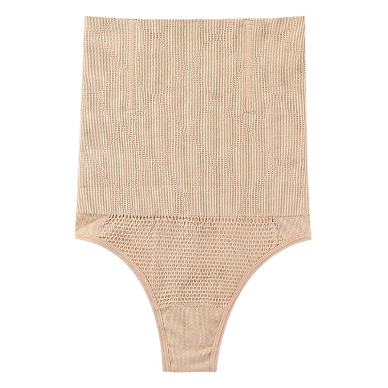 Cross-border new high waist women's thong body shaping belly shaping pants hip lifting waist plus size women's underwear