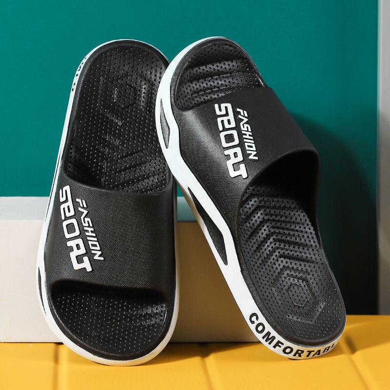 Picture of New Men's Slippers Wholesale Summer Household Non-slip Thick Bottom Indoor Home Bathroom Slippers Men's Slippers