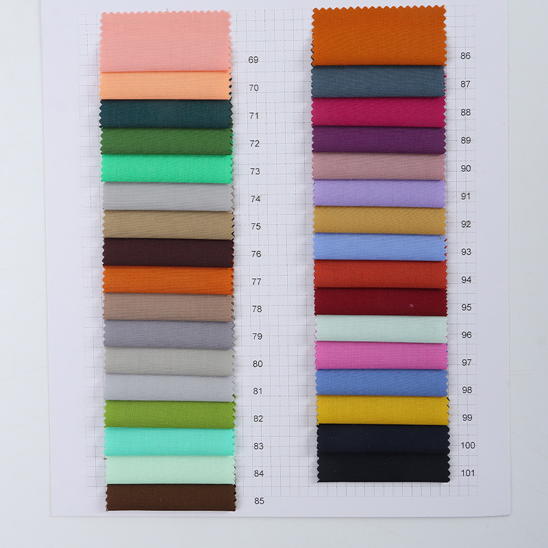 45 cotton poplin high density imitation tencel spring and summer fashion work shirt dress fabric in stock