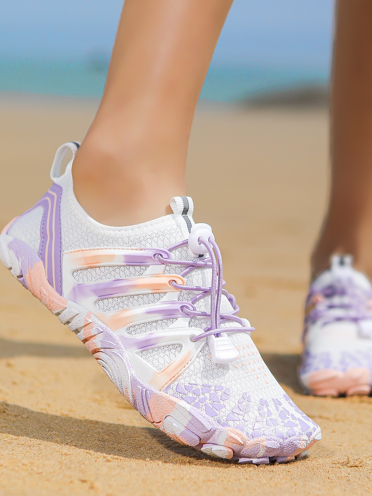 Outdoor Five-Finger River Tracing Shoes, Wading Beach Shoes, Diving Shoes, Couple Swimming Fitness Cycling Hiking Shoes, Fitness Shoes