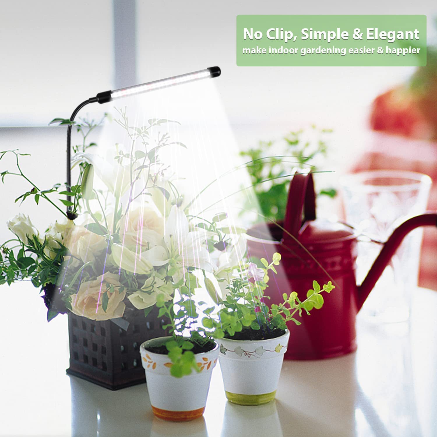 New Plug-In T5 Lamp Led Plant Growth Lamp Full Spectrum USB Succulent Fill Light Plug-In Lamp Dimming