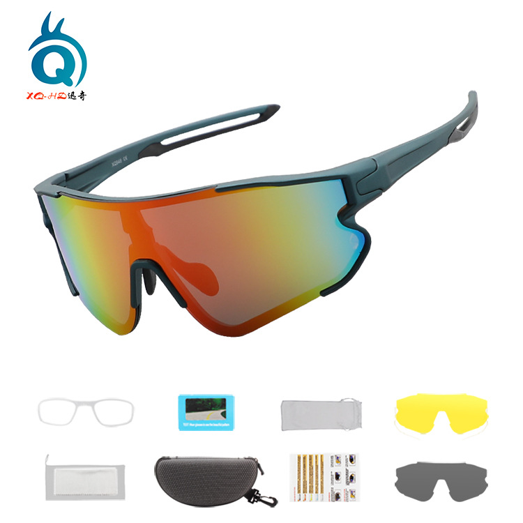 Picture of European and American Outdoor Cycling Glasses for Men and Women Running Sports Eye Protection Myopia Anti-Uv Bicycle Polarized Glasses Wholesale