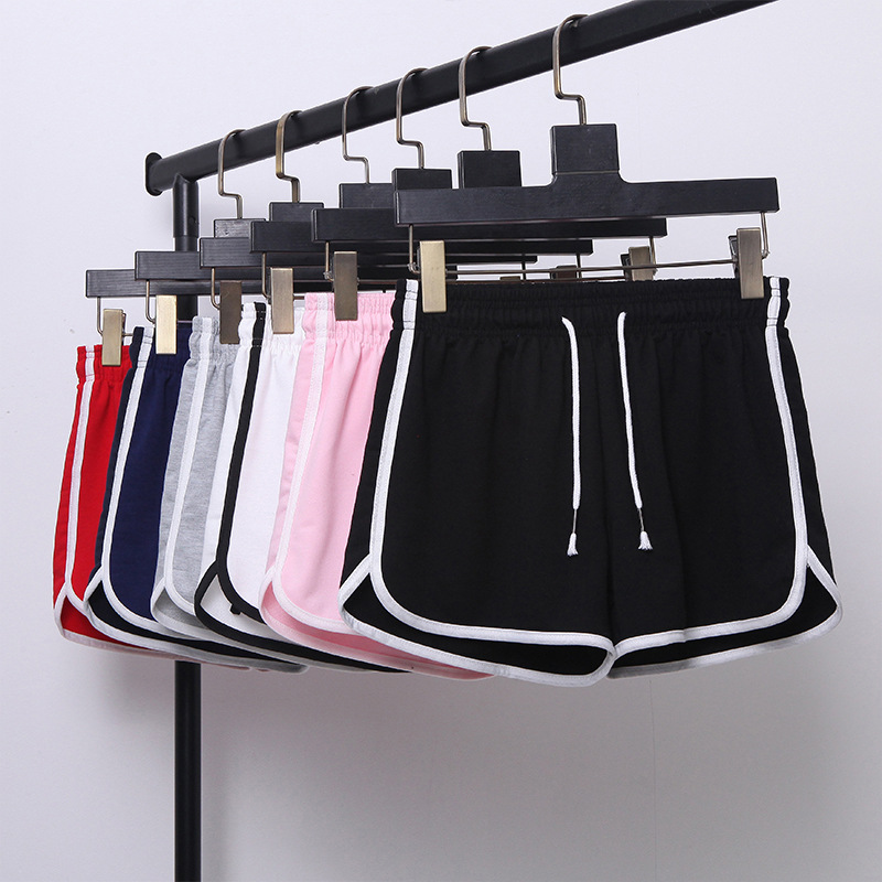 Outer Wear Sports Shorts Women's Summer Thin Loose Slimming Korean Style Fashion Casual Home Wide Leg Hot Pants Cotton Pajama Pants