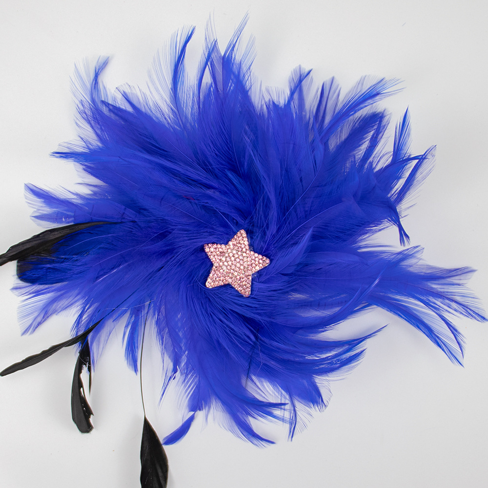 Picture of Christmas Winter New Year Headwear Snowflake Hairpin Side Clip Sparkling Fine Diamond Hairpin New Year Hair Accessories Side