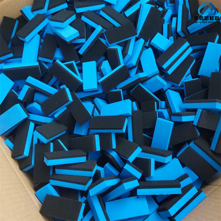 Supply EVA foam felt rub Crystal plated glass oil film eva cleaning wipe 80*40 * 25mmEVA felt wipe