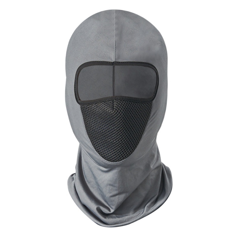Cross-border Outdoor Tactical Headgear Men's Ice Silk Mesh Sunscreen Headgear Women's Thin Fishing Breathable Sports Riding Mask