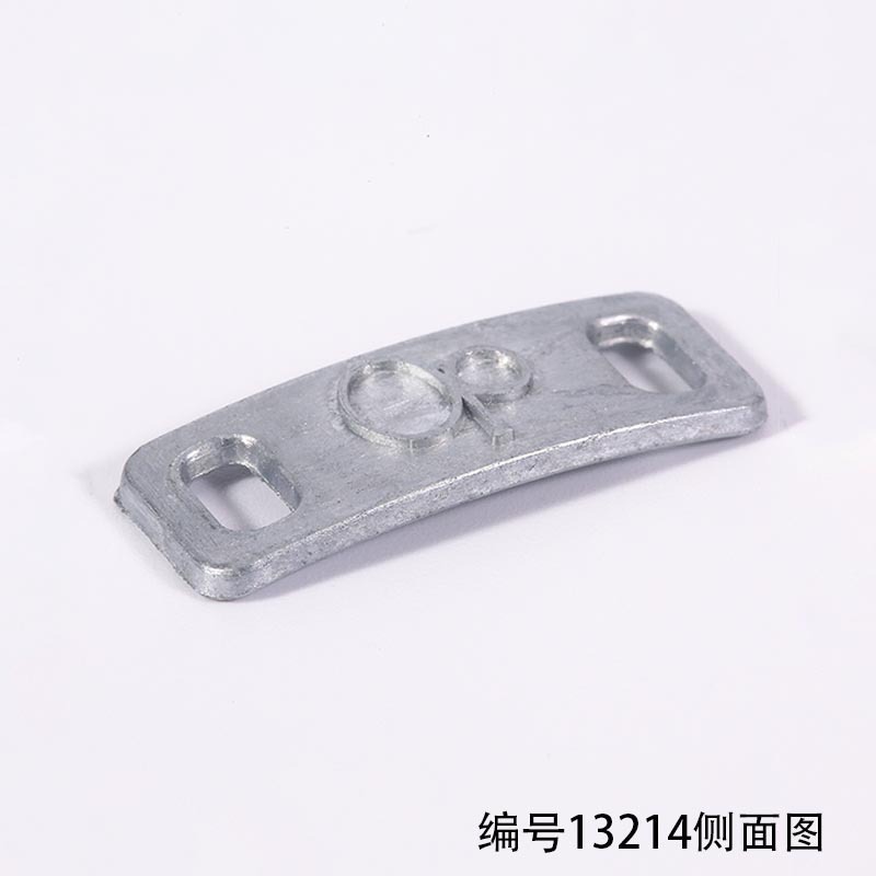 Picture of Length 28mm pull leather buckle shoelace standard shoe buckle pin buckle shoe flower clothing luggage accessories source factory white