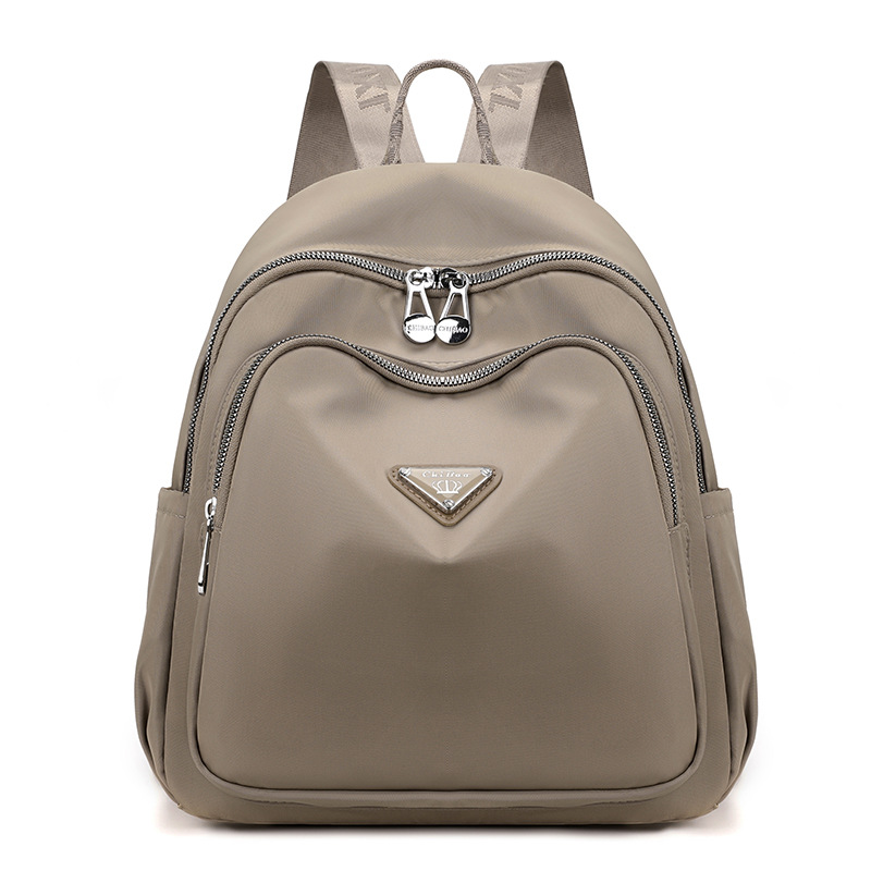 Picture of Backpack Women's 2024 New Simple All-match Nylon Cloth Travel Bag Casual Lightweight Large Capacity Backpack