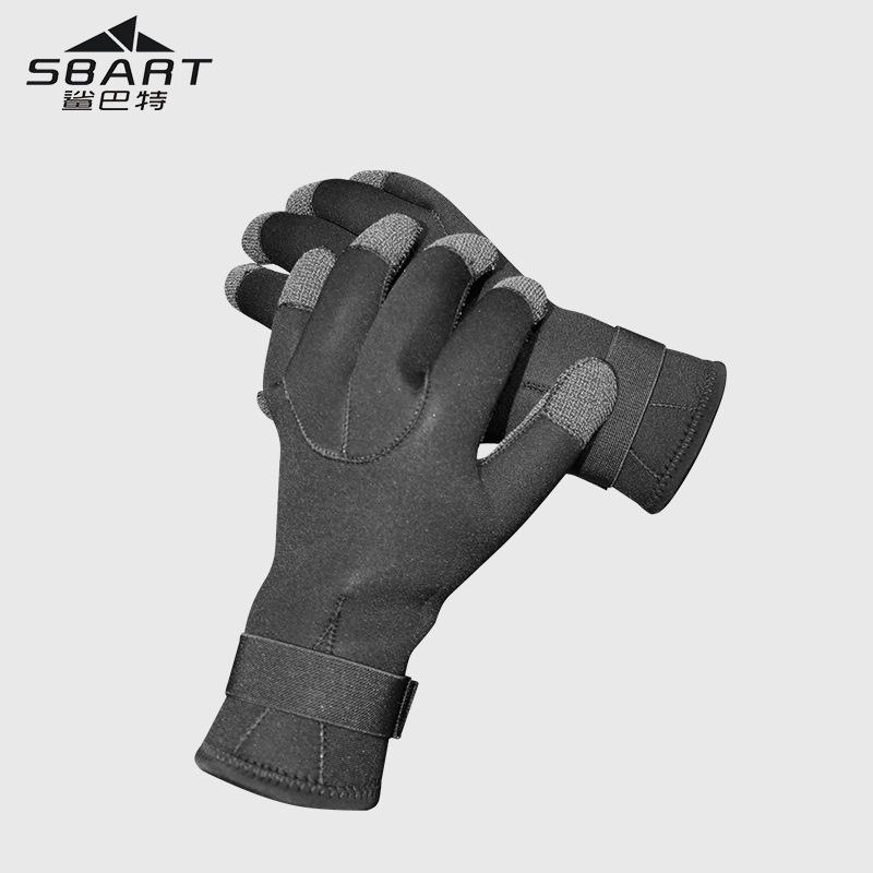 SBART3mm Diving Gloves Thickened Warm CR Kevlar Gloves Wear-resistant Anti-cut Anti-stab Catching Gloves Manufacturers