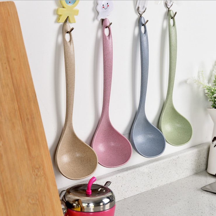 Picture of Creative kitchen green leaf colander turtle leaf spoon noodle spoon spoon spoon spoon drain daily necessities tools cooking spoon shovel