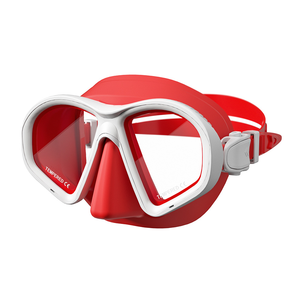Picture of Free diving glasses myopia lens diving mirror camera bracket silicone snorkeling mirror snorkeling equipment