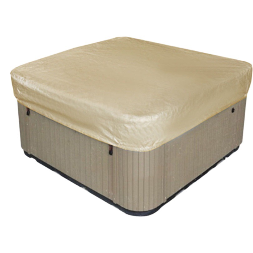 Outdoor Oxford Cloth Bathtub Cover, Courtyard Swimming Pool Bathtub Dust Cover, Anti-Fall Leaf Home Cover, Waterproof and Durable