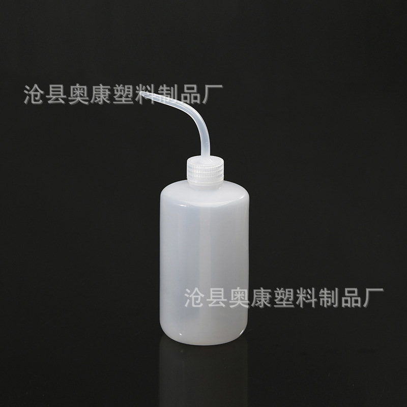Picture of 500ml Plastic Bottle, Succulent Curved Mouth Watering Water Kettle, Flower Watering Water Kettle, Plastic Sub-Bottle, Tattoo Water Kettle