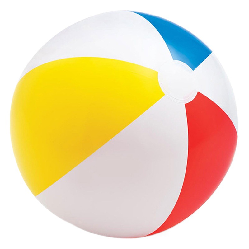 Cross-border Hot-selling Inflatable Ball Beach Ball Children Early Education Swimming Water Polo Plastic Ball Water Toys Ocean Ball