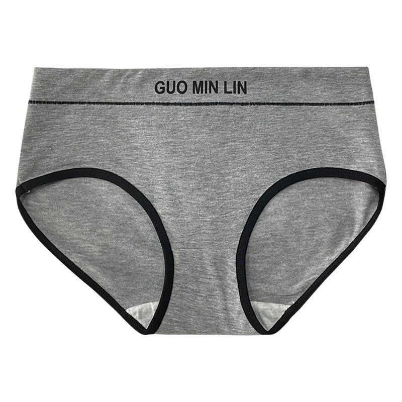 Pure Cotton Underwear for Girls and Students Japanese Style Sexy Mid-Waist Breathable Women's Large Size Briefs with Thin Top Wholesale Buttocks