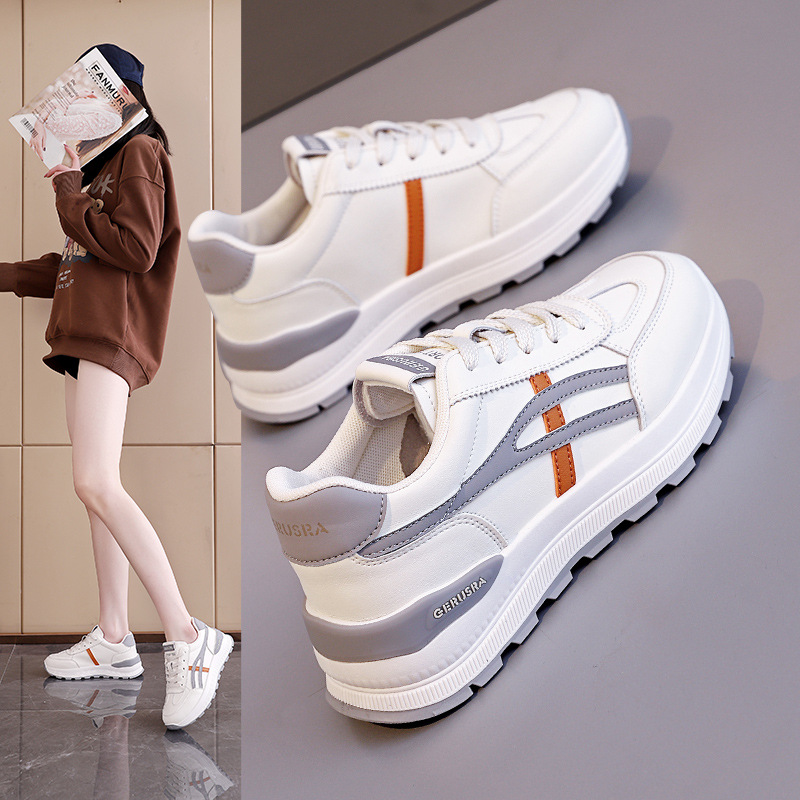 Women's Shoes 2025 Spring New sneaker Shoes Feeling Forrest Gump Shoes Women's All-match Korean Style White Shoes Women's EP918