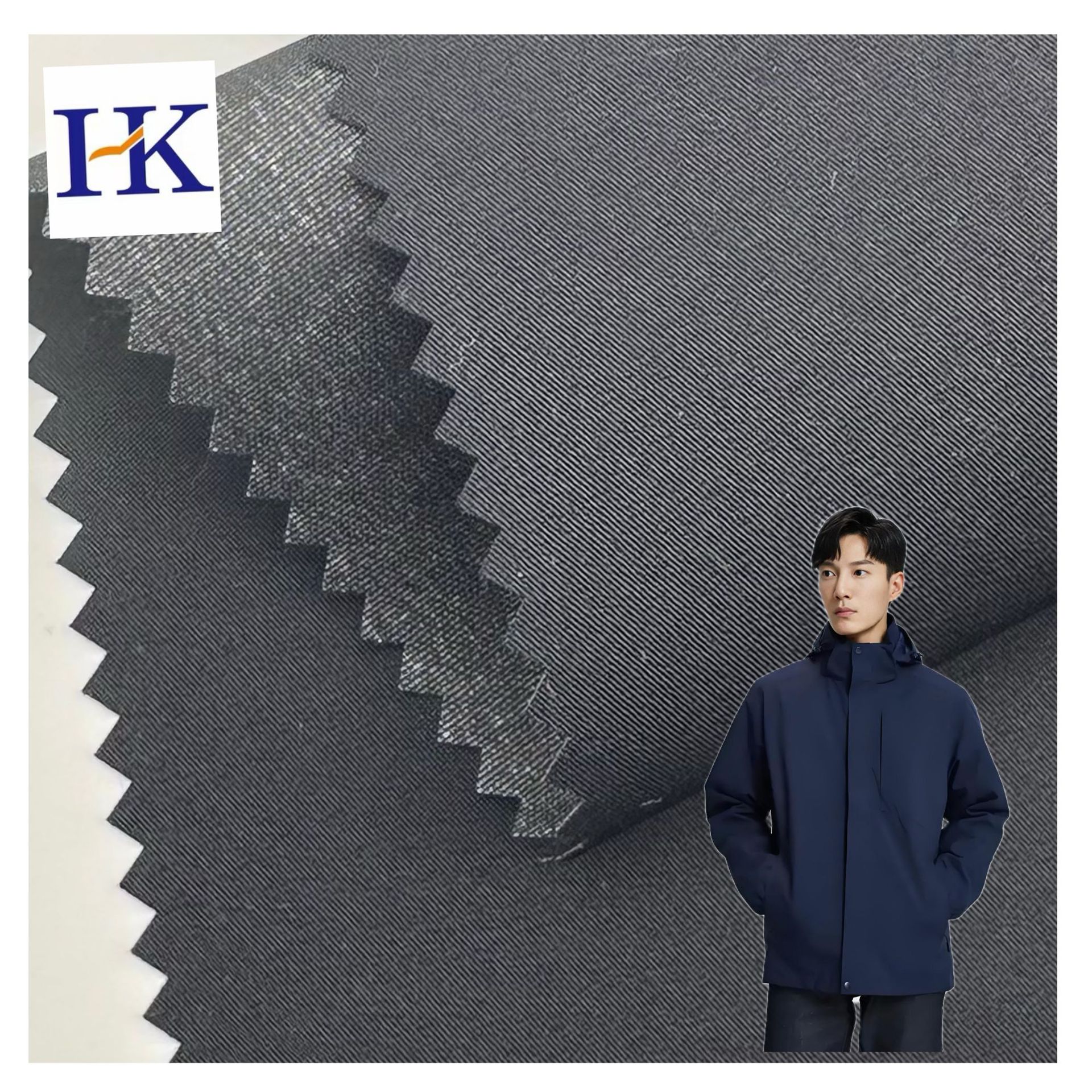2/1 twill nylon four-sided elastic PTFE three-in-one composite soft yarn 70D 40D outdoor clothing jacket assault clothing