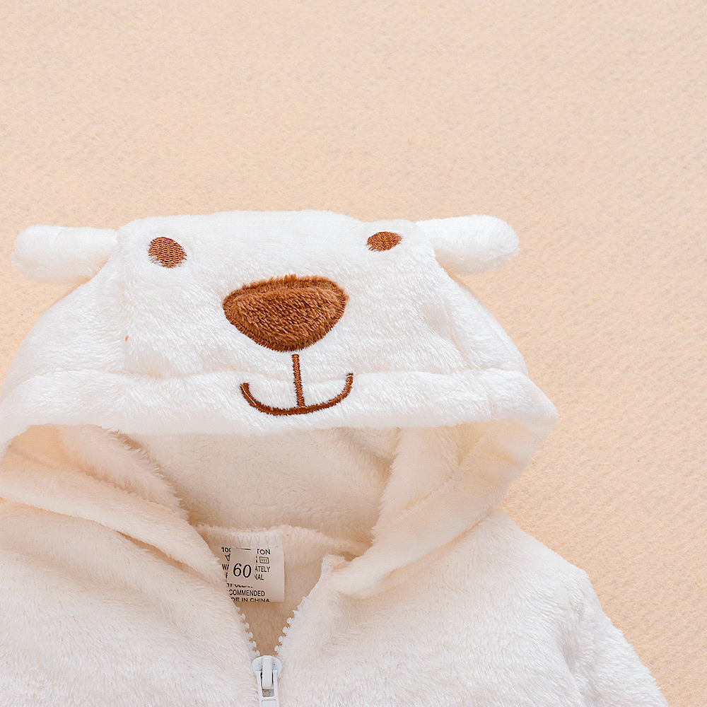 Picture of Amazon Explosions Baby jumpsuit Ha-Yi Climbing Wear Newborn Warm jumpsuit Cotton-Padded Baby Outgoing Wear