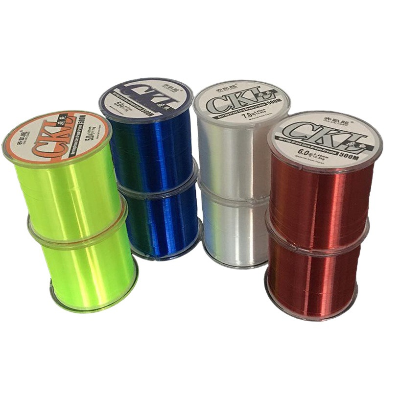 Flying fish 500 meters fishing line main line strong large material line long cast rock fishing road ya nylon line white fishing line
