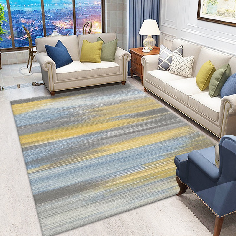 Picture of Home Carpet Simple Nordic ins Style Office Carpet Full Bed Floor Mat Bedroom Living Room Carpet Floor Mat