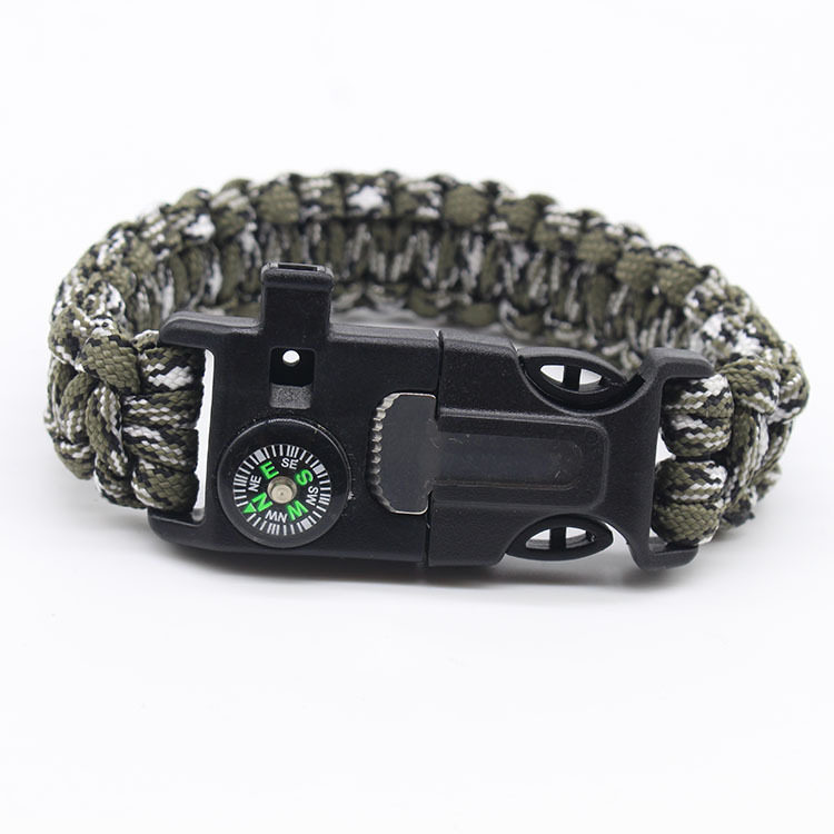 Picture of Umbrella rope bracelet survival bracelet multifunctional five-in-one multifunctional outdoor umbrella rope camping adventure Seven-core life rope