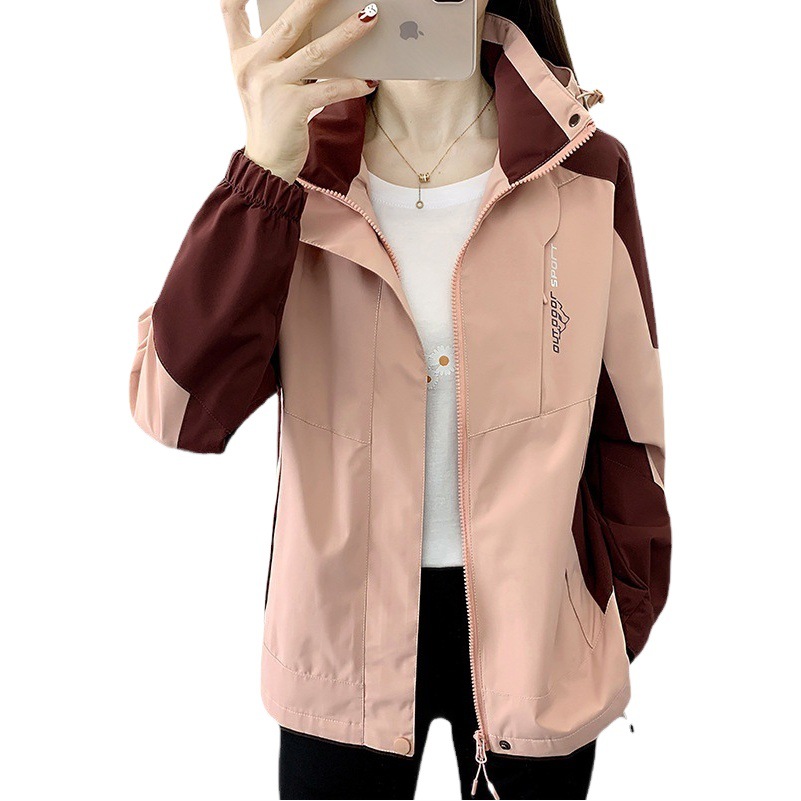 Men's Spring and Autumn Outdoor Sports Single Jacket for Men Couple's Single Layer Thin Mountaineering Jacket for Men and Women
