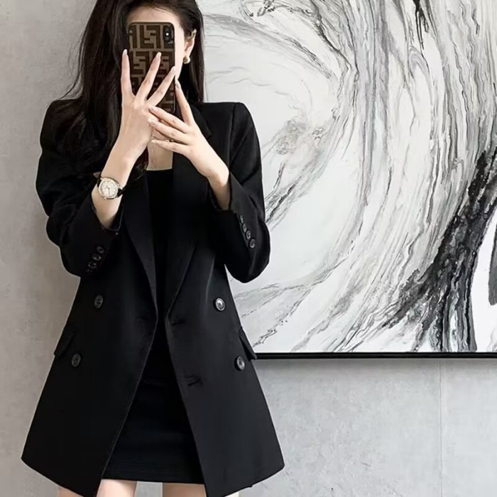 Picture of British style small suit jacket women's Korean version of 2024 spring and autumn new casual fashion suit niche jacket tide wholesale