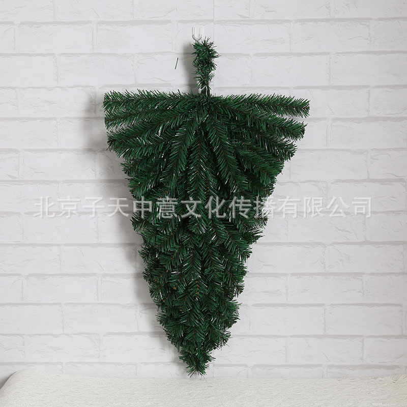 Christmas upside down tree bare tree Christmas indoor and outdoor decoration tree 60/90/120cm Christmas supplies wholesale