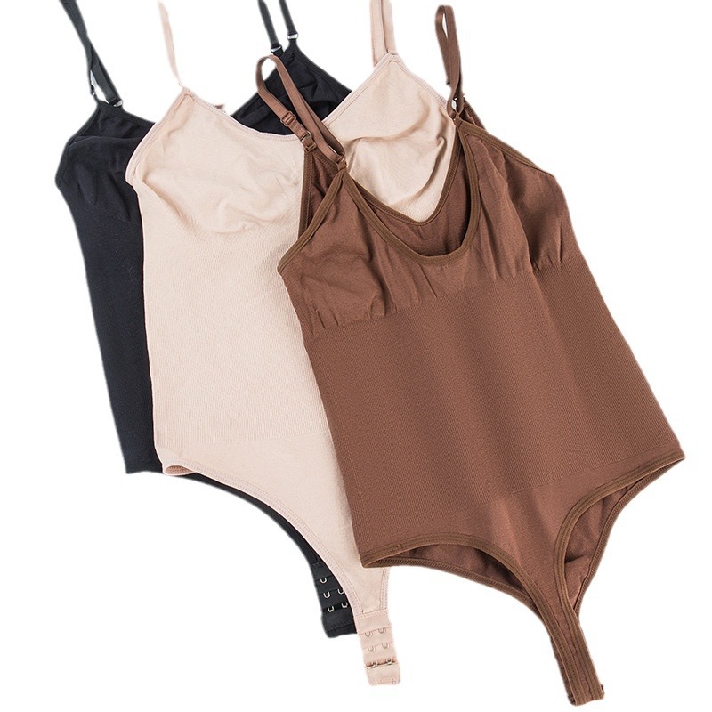 Picture of Cross-border European and American Seamless Strap Body Shaping Clothing Belly Hip-lifting plus size G-string Briefs Bundle Underwear for Women