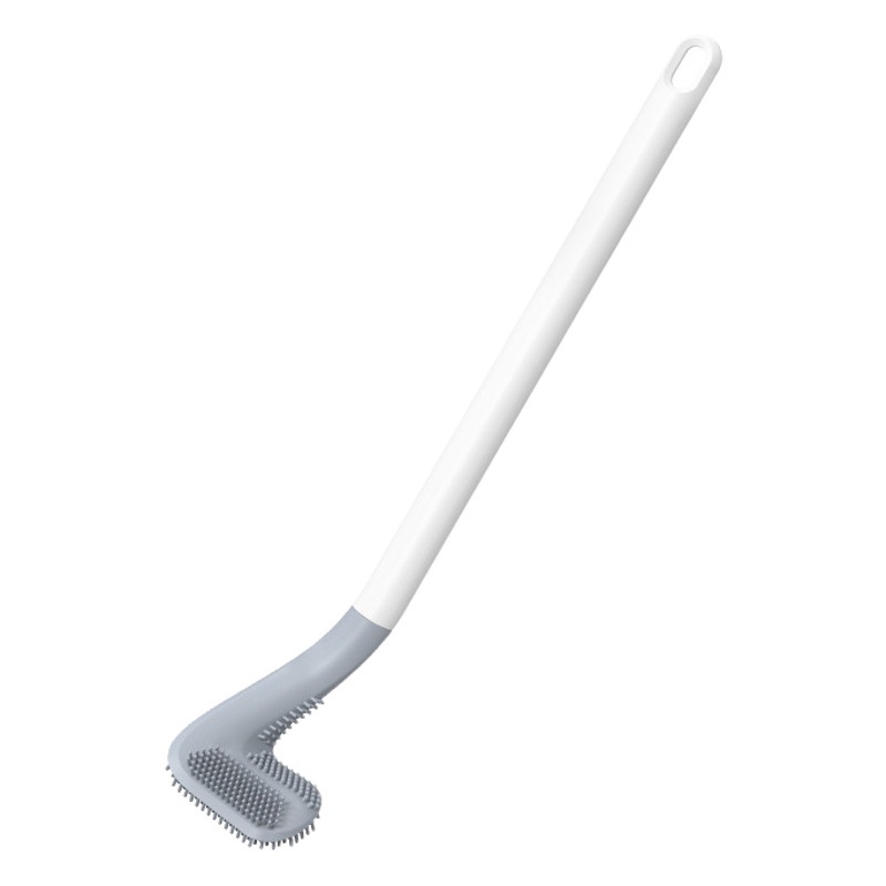 Xiangjia Golf Toilet Brush Household Toilet Long Handle Soft Rubber Toilet Brush Wall-type Punch-free Cleaning Brush