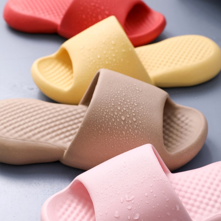 Women's and Men's Sandals for Home, Thick-Soled Indoor Bathroom Non-Slip Couple Slippers, Women's Bathroom Non-Slip Slippers