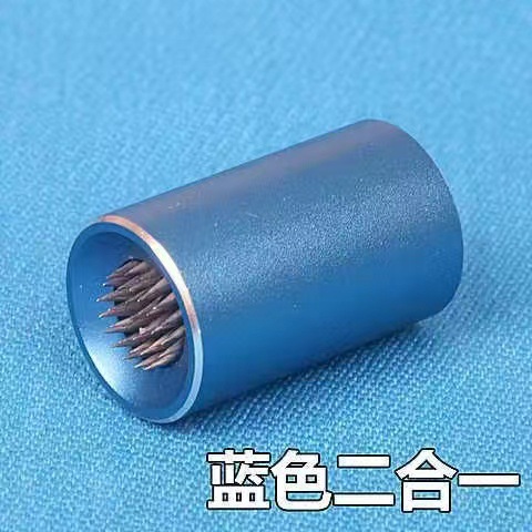 Picture of Billiards acupuncture supplies accessories 2-in-1 billiard Rod leather head thorn needle leather head repair tool needle powder needle gun head