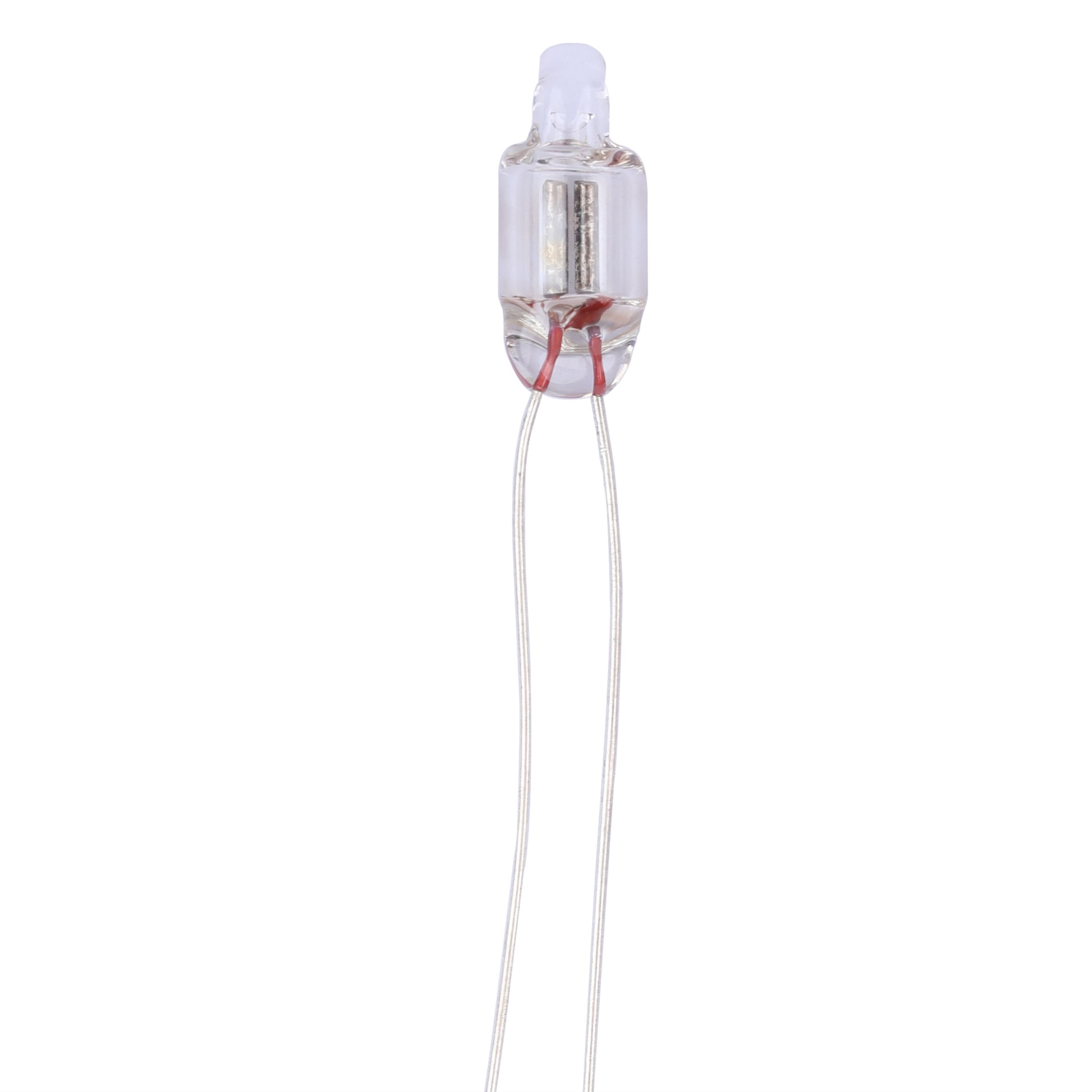 Picture of Ready Supply of 4mm Red Light Bulb Ne-2 Cymbal Tube 4*10 General Bright Cymbal Light Indicator Light 110V 220V Cymbal Light