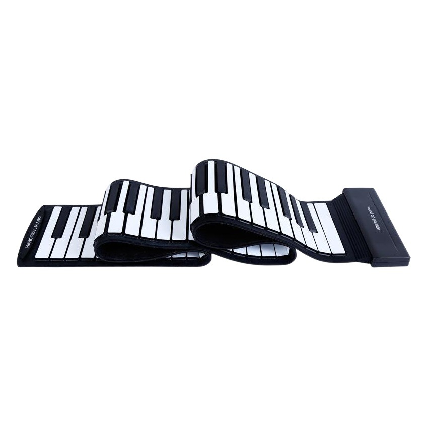 Hand-rolled piano 88 key thickened beginner MIDI soft keyboard folding simulation adult practice portable electronic organ