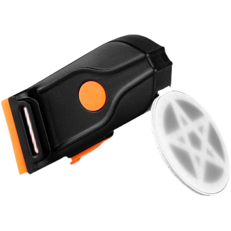 Bicycle tail light flowing water usb rechargeable mountain bike light night riding road bike riding highlight creative equipment accessories