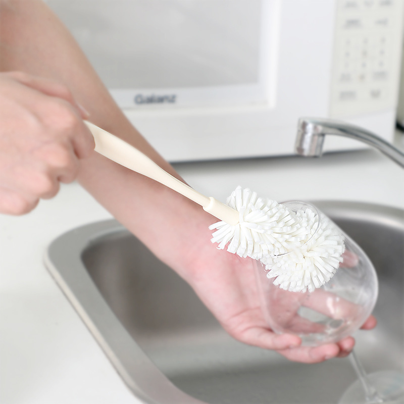 Washing Cup brush telescopic long handle Sponge bottle brush tea cup glass thermos cup cleaning brush kitchen pot brush