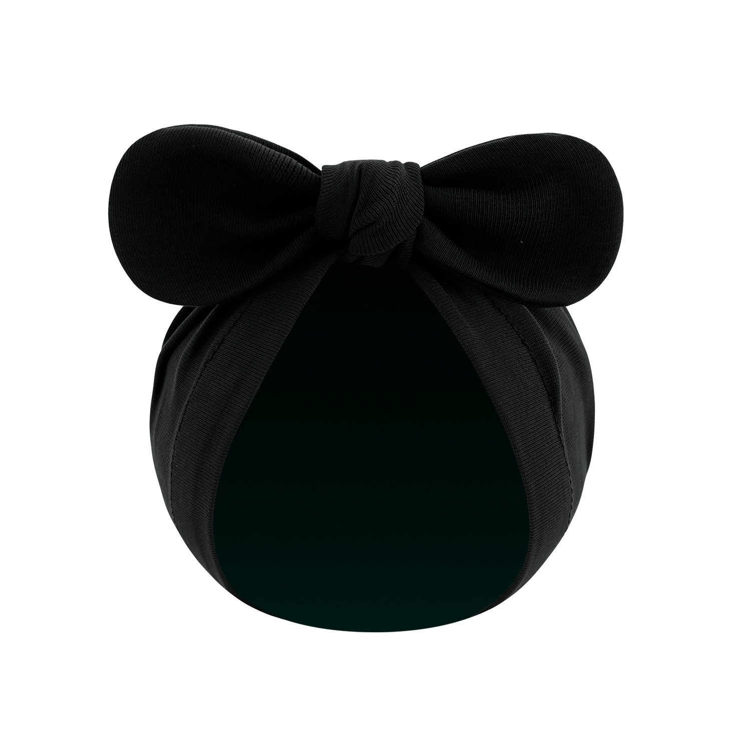 Picture of New children's solid color turtle cap baby Indian cap baby ball knotted cap ins Europe and America wholesale rabbit ear cap