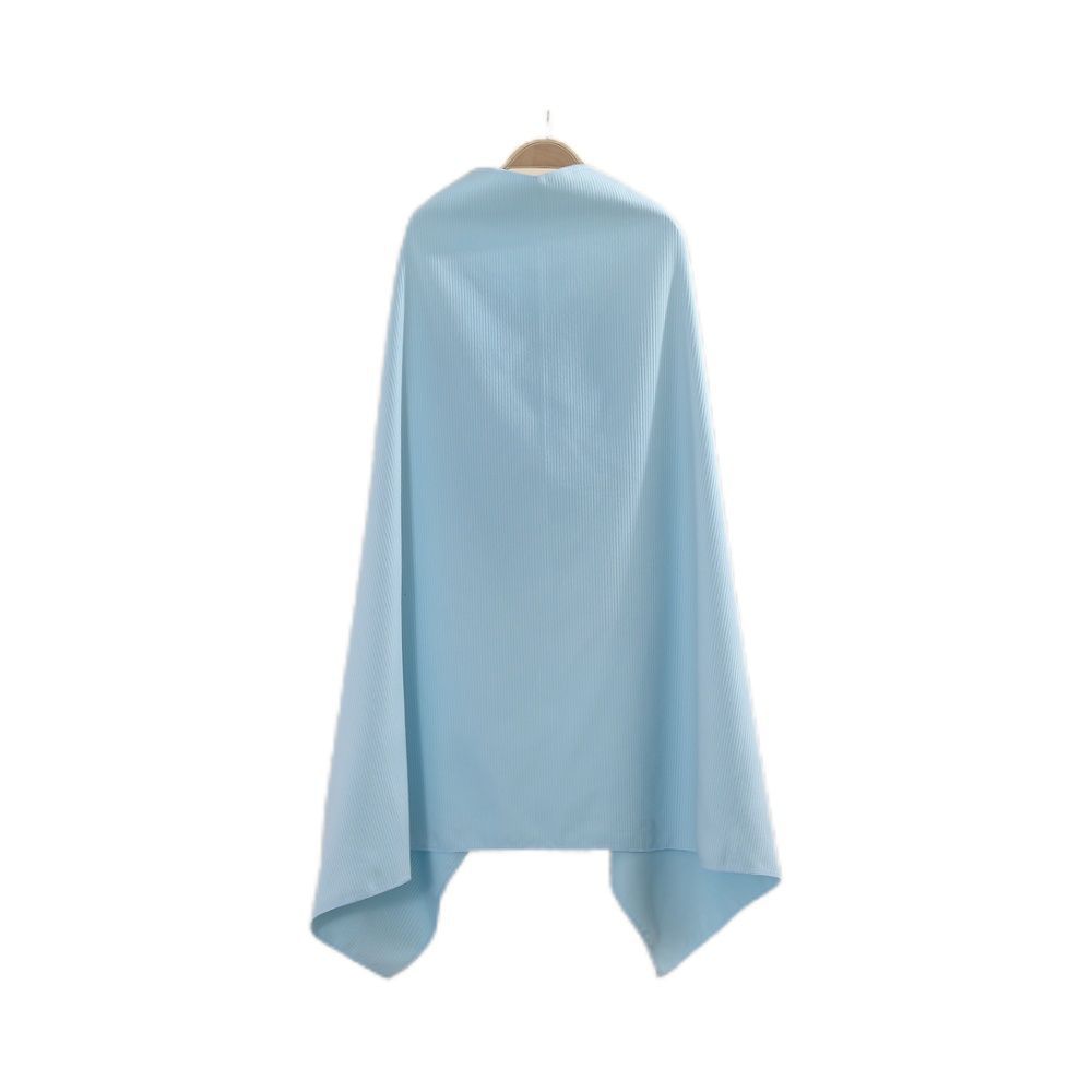 Picture of Quick-Drying Bath Towel for Men and Women Swimming Outdoor Sports Fitness Warm Portable Hot Spring with Snap Buttons Absorbent Beach Towel