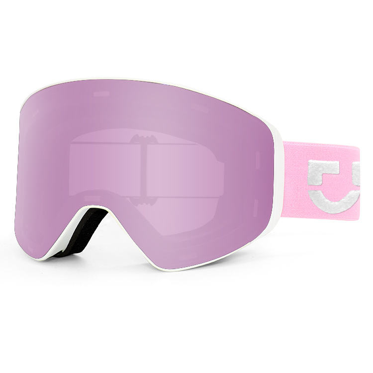 Picture of Outdoor Ski Glasses Double-Layer Anti-Fog Magnetic Ski Goggles for Adults and Men Mountaineering Snow Goggles Windproof Goggles Equipment