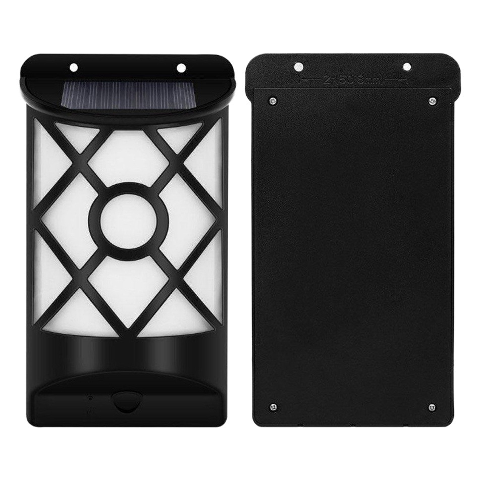 New Solar Wall Light Led Flame Light Outdoor Courtyard Light Garden Landscape Decorative Light Home Sensor Street Light