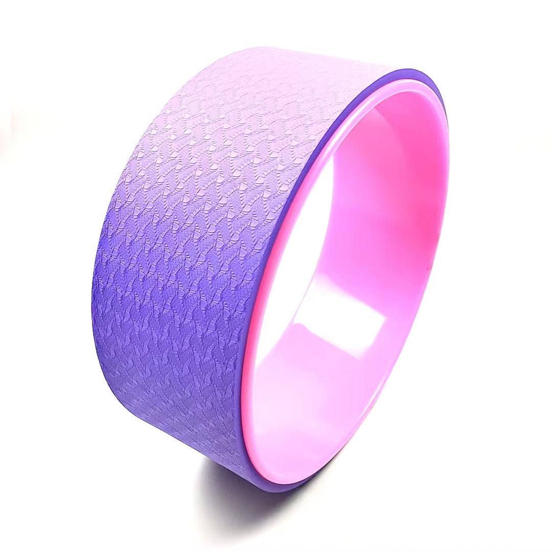 Picture of Upgraded 3D Floating EVA Yoga Wheel Back Curved Beauty Back Artifact Massage Roller Yoga Fitness Supplies