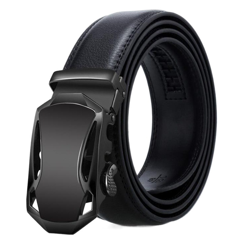 Dandari Leather Men's Belt Casual Men's Automatic Buckle Belt Business Soft Cowhide Belt Factory Outlet