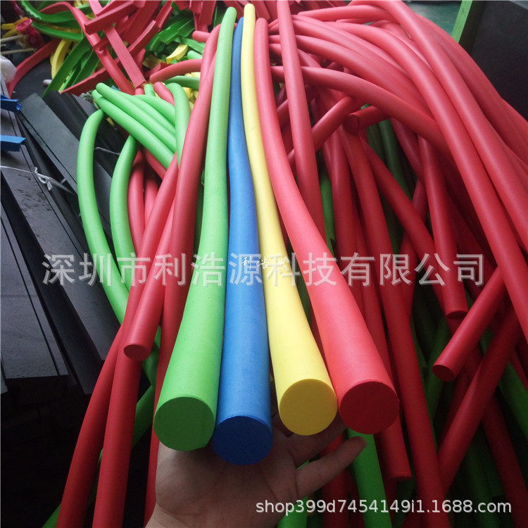 [Shenzhen Manufacturer] One-Time Molded Filler Bicycle Eva Round Rod Inner Tube Colorfulful Eva Rod
