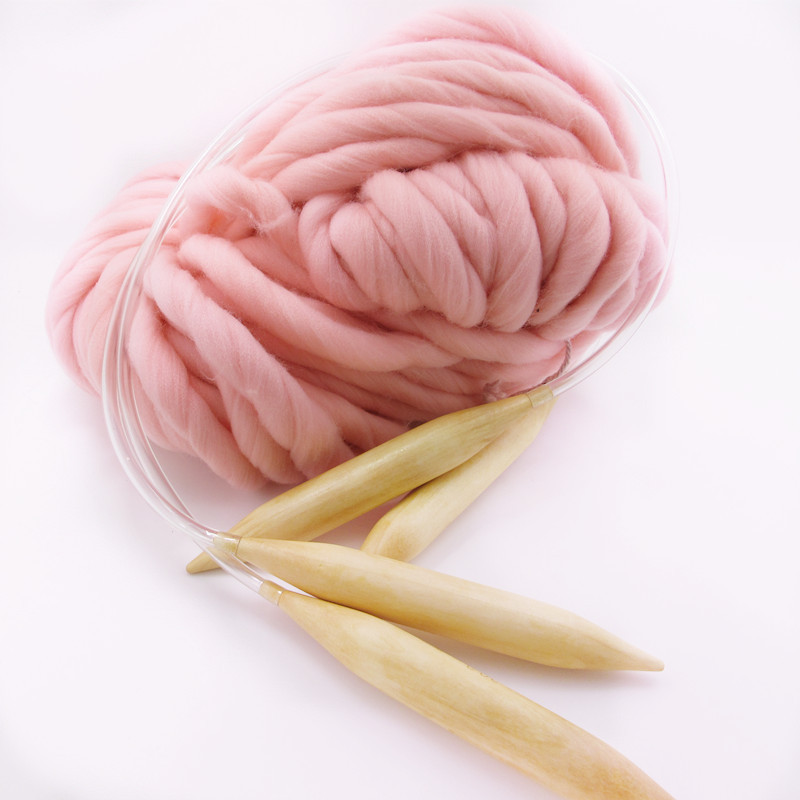 Picture of Iceland wool yarn super thick DIY hat scarf scarf wool 250g hand-woven blanket coarse wool wholesale
