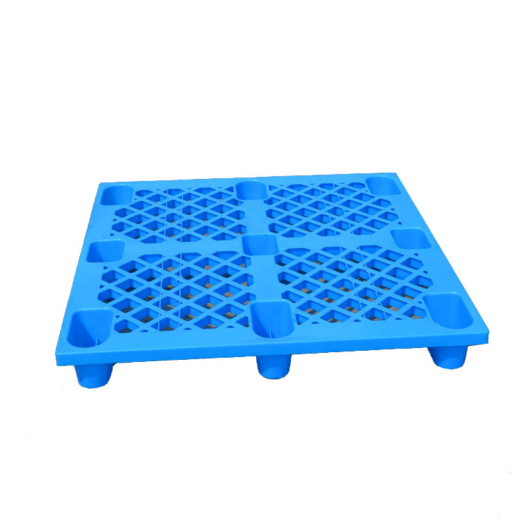 Picture of Wholesale pallet 1208 nine-foot grid forklift plastic pallet moisture-proof plastic pad Blue