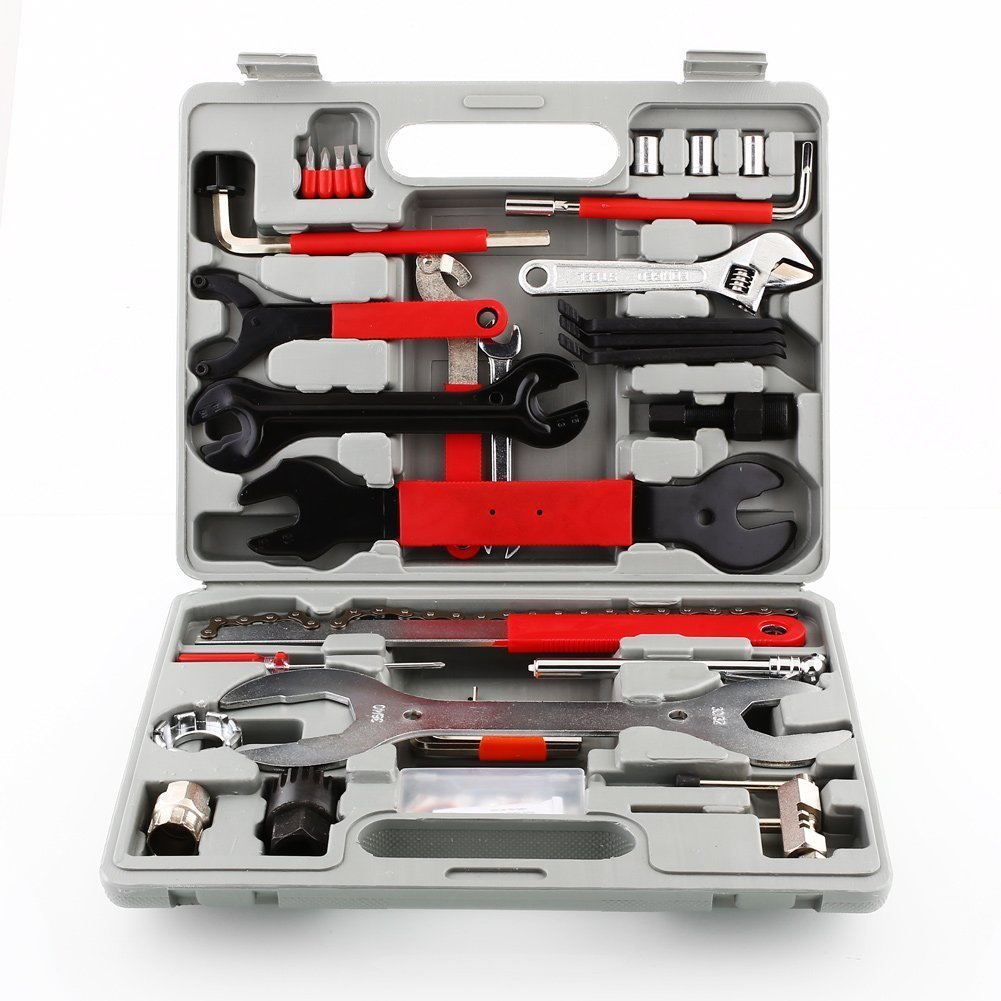 44-in-1 large tools full set of tools suit bicycle mountain bike repair tools combination bicycle repair tools