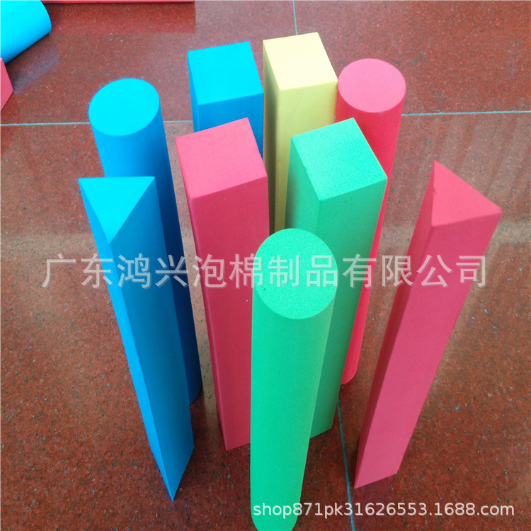 Supply furniture edge protection EVA anti-collision column sponge fixed sealing strip foam anti-collision plate wire cutting molding