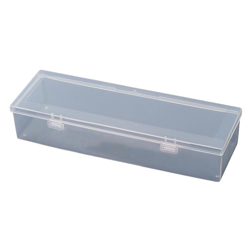 F248 strip box parts box plastic large box translucent PP parts tool storage package box