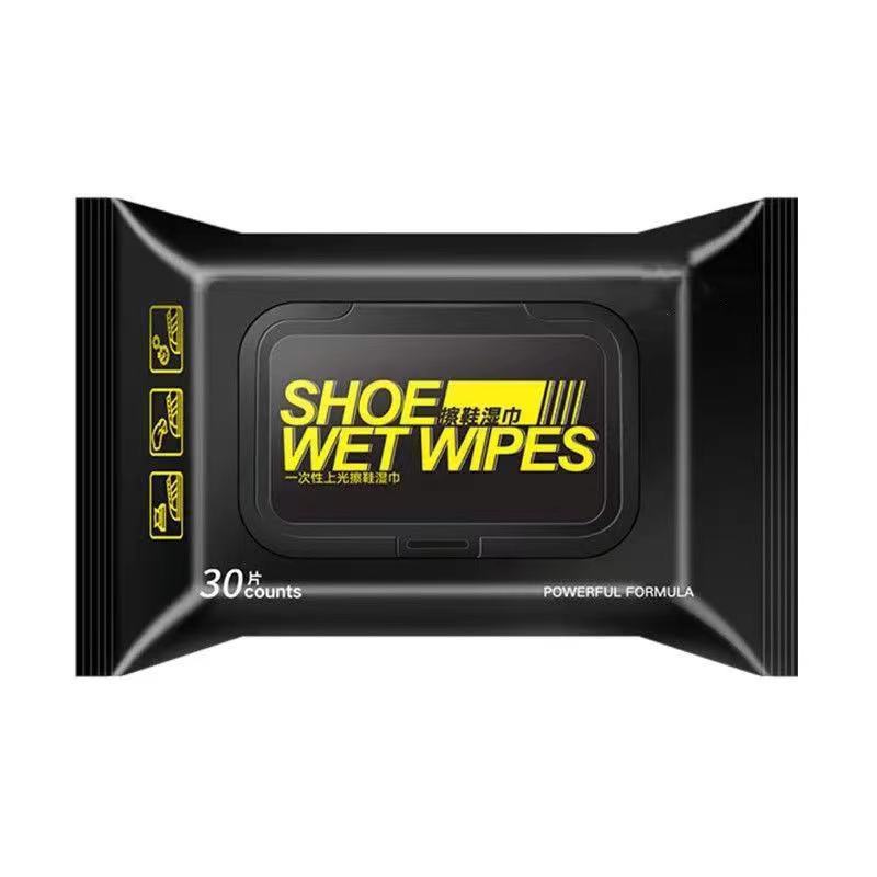Picture of Shoe polishing wipes white shoes shoe washing brush shoes disposable sneakers decontamination sneaker cleaning agent cleaner factory straight hair